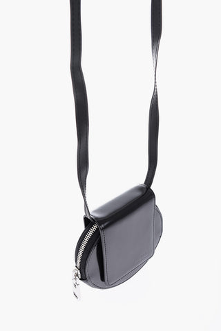 leather ALYSYA II coin holder with removable shoulder strap