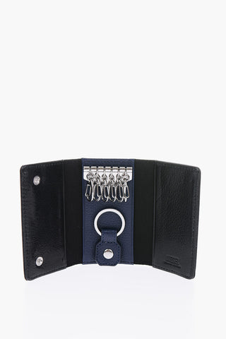 leather keyring pouch