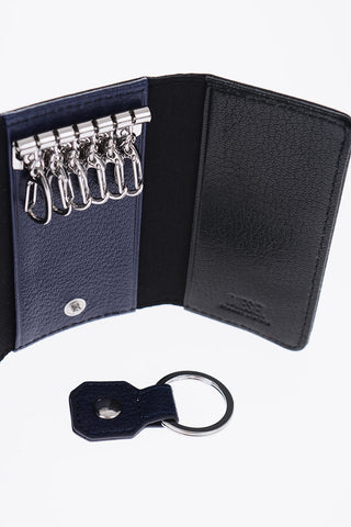 leather keyring pouch