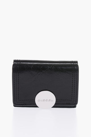 metal detail leather LORETTINA wallet