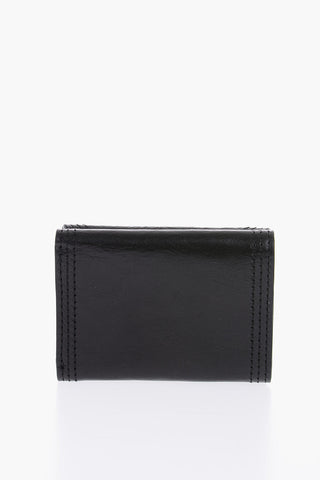 metal detail leather LORETTINA wallet