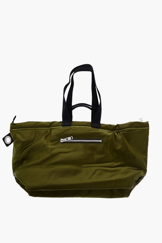 Nylon FRYDA BUNGY Maxi Hand Bag with contrasting Handle