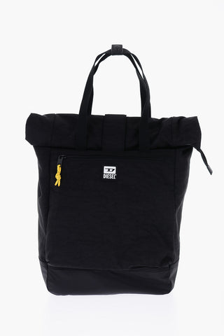 solid color BENTU roll-top backpack