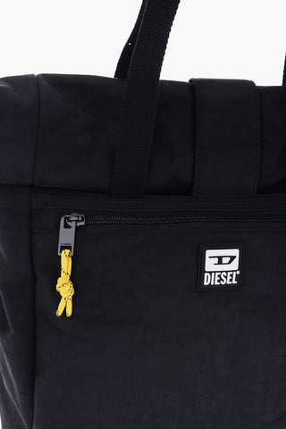 solid color BENTU roll-top backpack