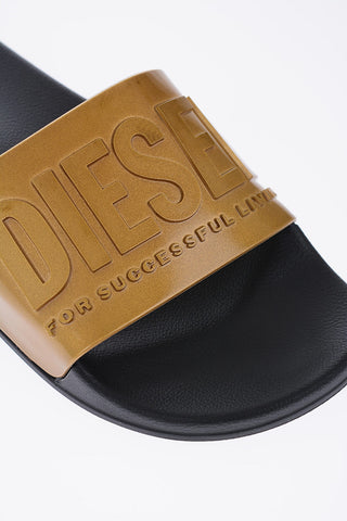 logo embossed SA-MAYEMI slides