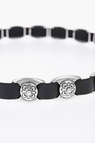 20mm All Over Studded Leather B-SNAKY Belt