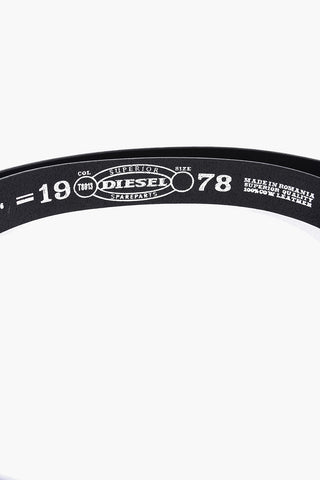 30mm Solid Color Leather B-LONGAST Belt