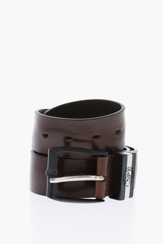 40mm leather B-HIDDEN belt