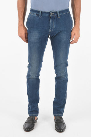 ID 5 Pocket Dark Wash Regular Fit Denims