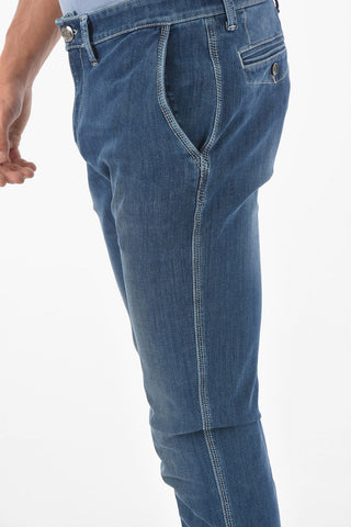 ID 5 Pocket Dark Wash Regular Fit Denims