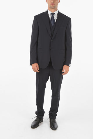 3-Piece ACADEMY Virgin Wool Suit