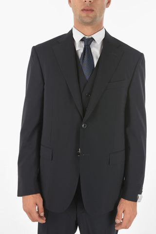 3-Piece ACADEMY Virgin Wool Suit