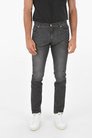 ID LUXURY DENIM 5-pocket Dark-Wash Jeans