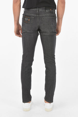 ID LUXURY DENIM 5-pocket Dark-Wash Jeans