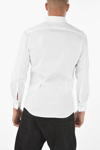 Slim Fit Shirt with Hidden Closure