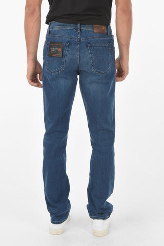 ID LUXURY DENIM 5-pocket Mid-wash Jeans