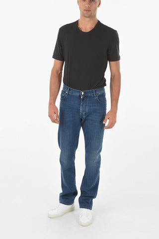 ID LUXURY DENIM 5-pocket Mid-wash Jeans