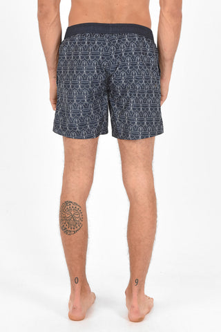 Printed CARRY OVER IKONIC ALL OVER Boxer Swimsuit