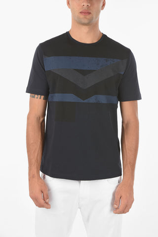 ID Printed JER Stretch Cotton T-Shirt