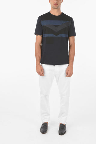 ID Printed JER Stretch Cotton T-Shirt