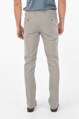 ID Pantaloni Chino in Cotone Stretch a 4 Tasche