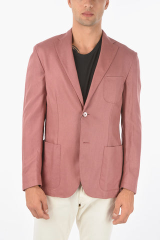 ID Silk IDENTITY Blazer with Notch Lapel