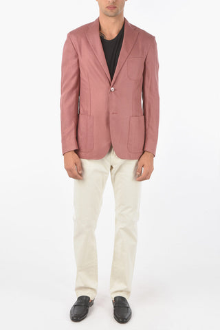 ID Silk IDENTITY Blazer with Notch Lapel