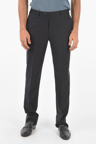 4 pockets virgin wool LEADER pants