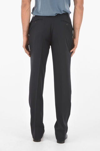4 pockets virgin wool LEADER pants