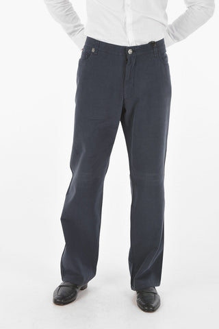 Moleskin Cotton IDENTITY Chino Pants with 5 Pockets