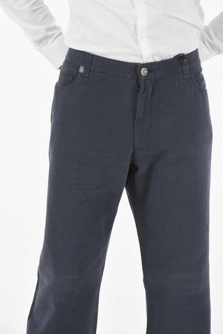 Moleskin Cotton IDENTITY Chino Pants with 5 Pockets