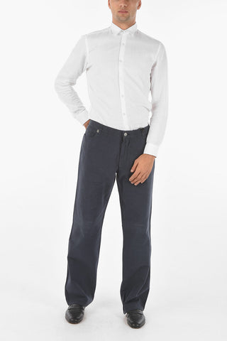 Moleskin Cotton IDENTITY Chino Pants with 5 Pockets
