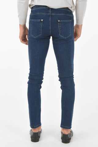 CC COLLECTION Stretched Cotton Dark-wash GULF Jeans 17cm