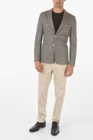 Blazer NEW LINO in Misto Cotone con Tasche a Toppa