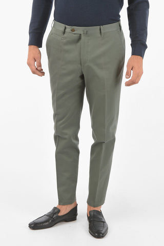 Cotton Cashmere ACADEMY Chino Pants with 5 Pockets