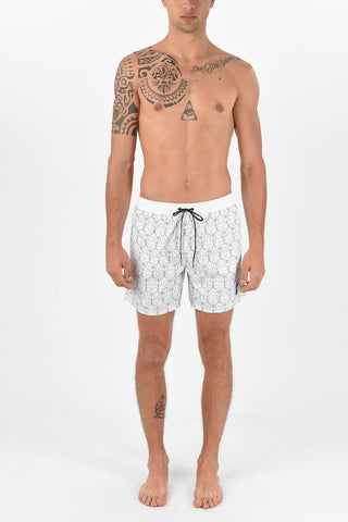 Printed CARRY OVER IKONIC ALL OVER Boxer Swimsuit