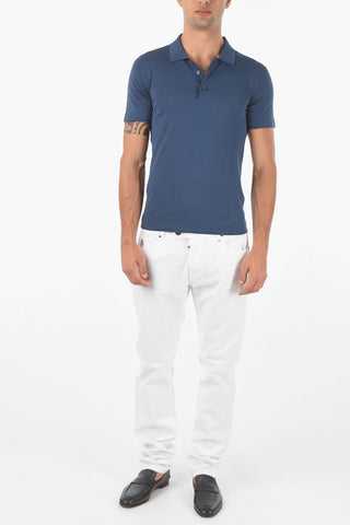 ID 3 Button Cotton Polo