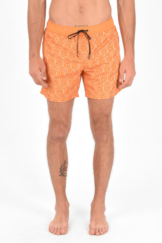 Printed CARRY OVER IKONIC ALL OVER Boxer Swimsuit