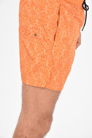 Printed CARRY OVER IKONIC ALL OVER Boxer Swimsuit