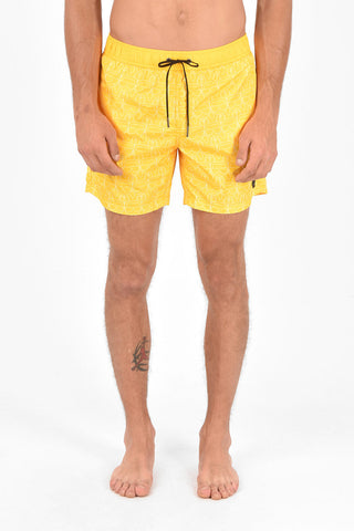 Printed CARRY OVER IKONIC ALL OVER Boxer Swimsuit