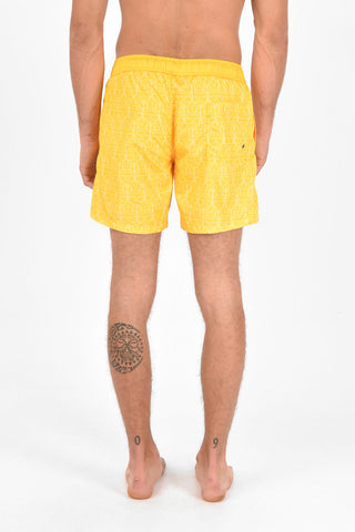 Printed CARRY OVER IKONIC ALL OVER Boxer Swimsuit