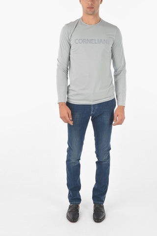 Crew Neck JER Terry Logo T-Shirt