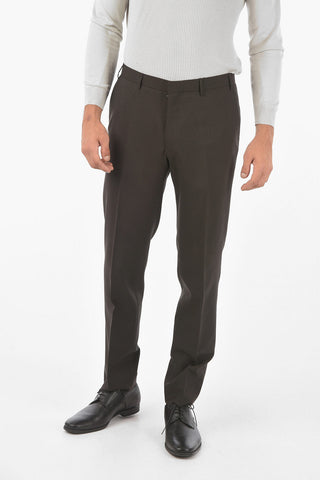 Pantaloni Slack CERIMONY ACADEMY in Seta