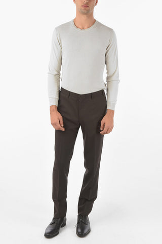 Pantaloni Slack CERIMONY ACADEMY in Seta