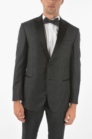Satin Peak Lapel CERIM.ACADEMY Suit