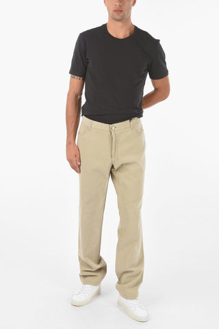 ID belt loops cotton chino pants