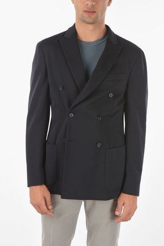 CC COLLECTION Double-breasted RESET Blazer with Side Splits