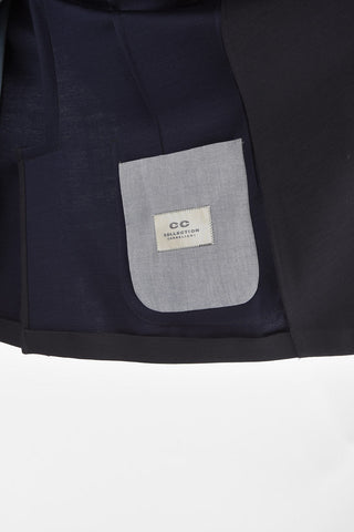 CC COLLECTION Double-breasted RESET Blazer with Side Splits