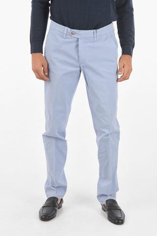 ID Pantaloni Chino in Cotone Stretch a 4 Tasche