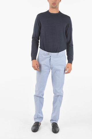ID Pantaloni Chino in Cotone Stretch a 4 Tasche